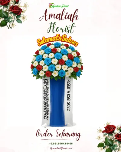 Standing Flower di Wijaya Kusuma Logistics Park Sidoarjo